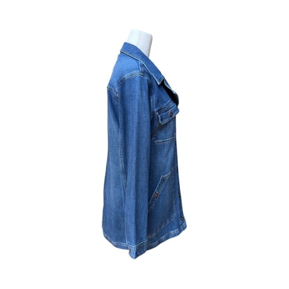 Duluth Trading Co Women’s Daily Denim Trench Size XS - Picture 4 of 12